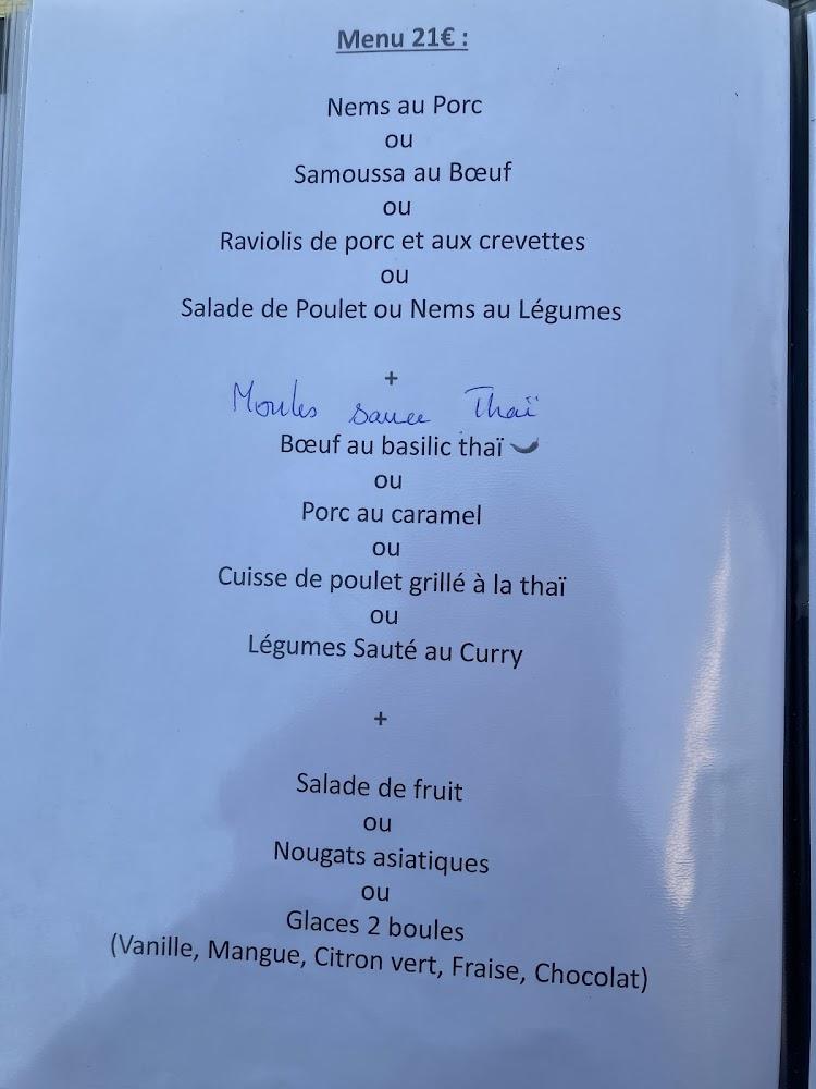 Restaurant Anong Lao-Thai - Menu Image 2